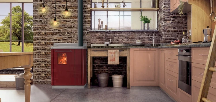 Bosky 30 Square EVO5 kuchnia na drewno