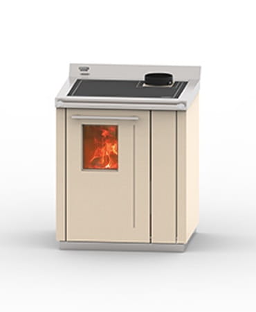 Bosky 30 Square EVO5 kuchnia na drewno