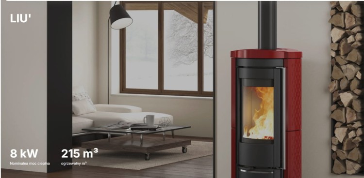 LIU kominek na drewno, kominek na drewno