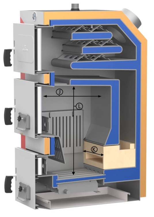 DrewKo – Kocioł zgazowujący drewno 12kW