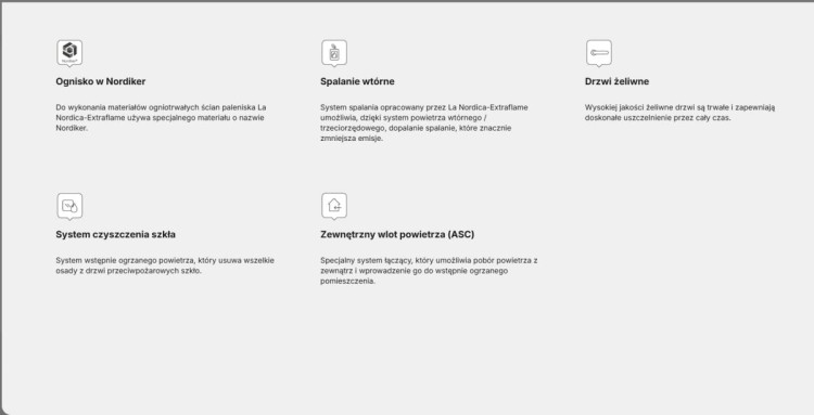 ESTER FORNO EVO 8kW kominek na drewno