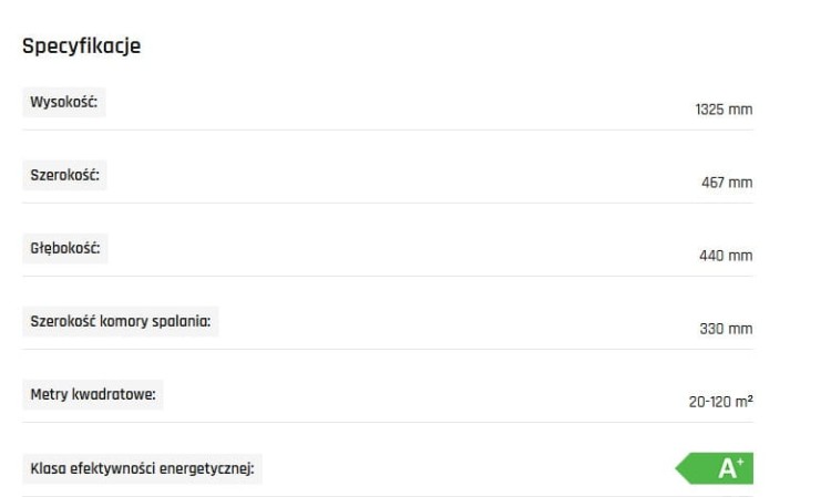 Wolnostojący kominek stalowy na drewno line 810M