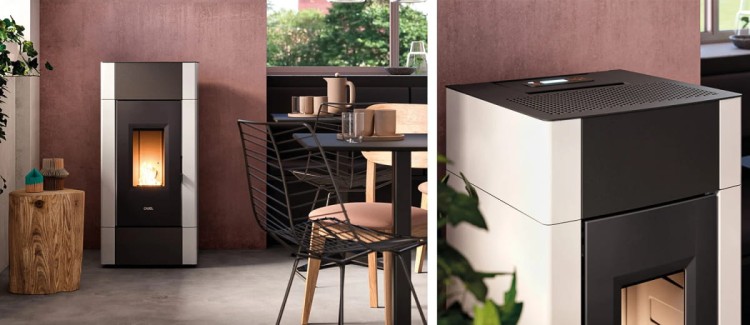 Cristal 9 kW – Cadel, piecyk na pellet