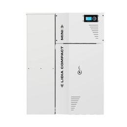 Kocioł na pellet Lidia mini 25kW z bocznym zasobnikiem