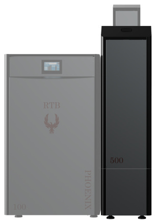 Kocioł na pellet RTB Feniks 50kW/500kg Kocioł na pellet RTB Feniks 50kW/500kg
