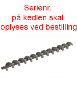 Ślimak do popiołu, RTB Feniks 80kW (Ø10, YN70)
