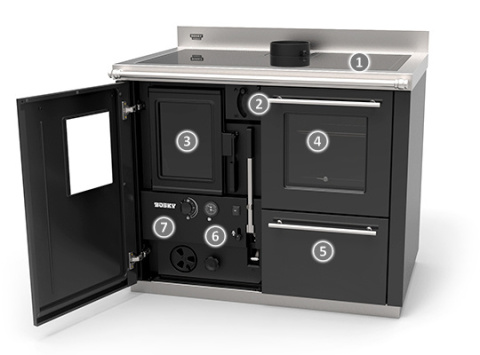 Bosky F30 Square EVO5 "Ready to Start", kuchnia na dreno Bosky F30 Square EVO5 "Ready to Start", kuchnia na dreno