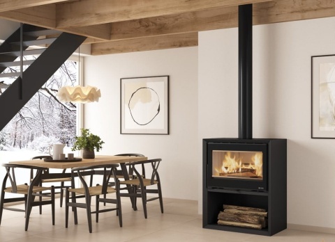 DANTE 5.0 CON PORTALEGNA 12kW piecyk na drewno DANTE 5.0 CON PORTALEGNA 12kW piecyk na drewno