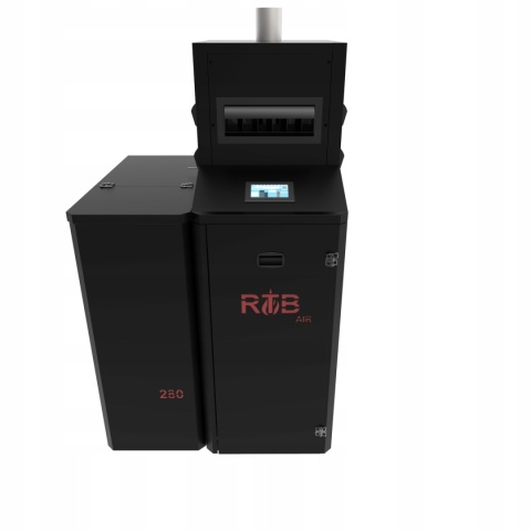 Nagrzewnica na pelet pellet RTB AIR 30kW osuszanie, osuszacz Nagrzewnica na pelet pellet RTB AIR 30kW osuszanie, osuszacz