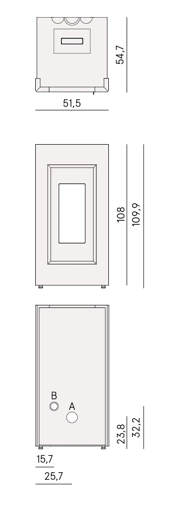 Prince 11,0 kW – Cadel Piecyk na pellet Prince 11,0 kW – Cadel Piecyk na pellet