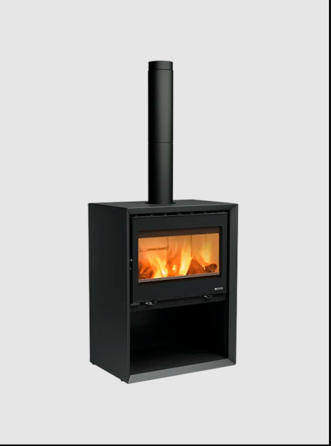 Dante 5.0 con portalegna 12,4kW kominek na drewno Dante 5.0 con portalegna 12,4kW kominek na drewno