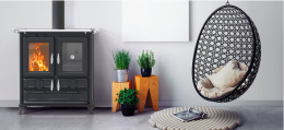 Violetta Evo Stone Wood cooke - kuchnia na drewno