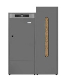 Bioclass IC 12 kW – Domusa z zasobnikiem 240kg z automatycznym odpopielaniem