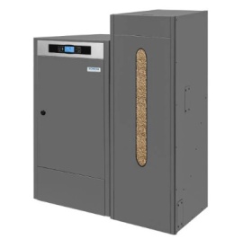 Bioclass IC 12 kW – Domusa z zasobnikiem 240kg z automatycznym odpopielaniem