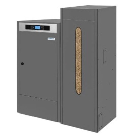 Bioclass IC 18 kW – Domusa z zasobnikiem 365kg i automatycznym odpopielaniem