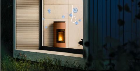 Ego Air Matic 10 kW CORE – MCZ, piecyk na pellet Ego Air Matic 10 kW CORE – MCZ, piecyk na pellet