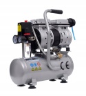 SPRĘŻARKA KOMPRESOR BEZOLEJOWY 6L 550W DWUTŁOKOWY R2 10 BAR CICHY