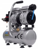 SPRĘŻARKA KOMPRESOR BEZOLEJOWY 6L 550W DWUTŁOKOWY R2 10 BAR CICHY