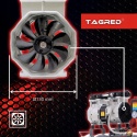 SPRĘŻARKA KOMPRESOR BEZOLEJOWY 6L 550W DWUTŁOKOWY R2 10 BAR CICHY