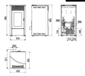 Tecla 6 kW – MCZ, piecyk na pellet