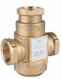 ZAWÓR TEMPERATUROWY OCHRONY POWROTU KOTŁA ATV 334 DN25 Ø 1" CAL 9 m³/h 50°C