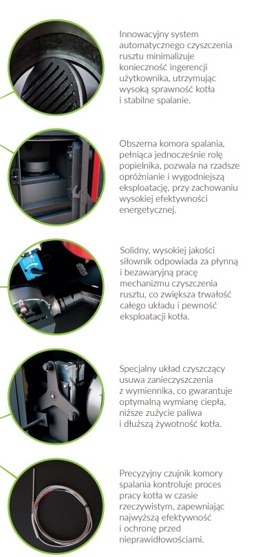 Kocioł na pellet B-SMART 15 kW Kocioł na pellet B-SMART 15 kW